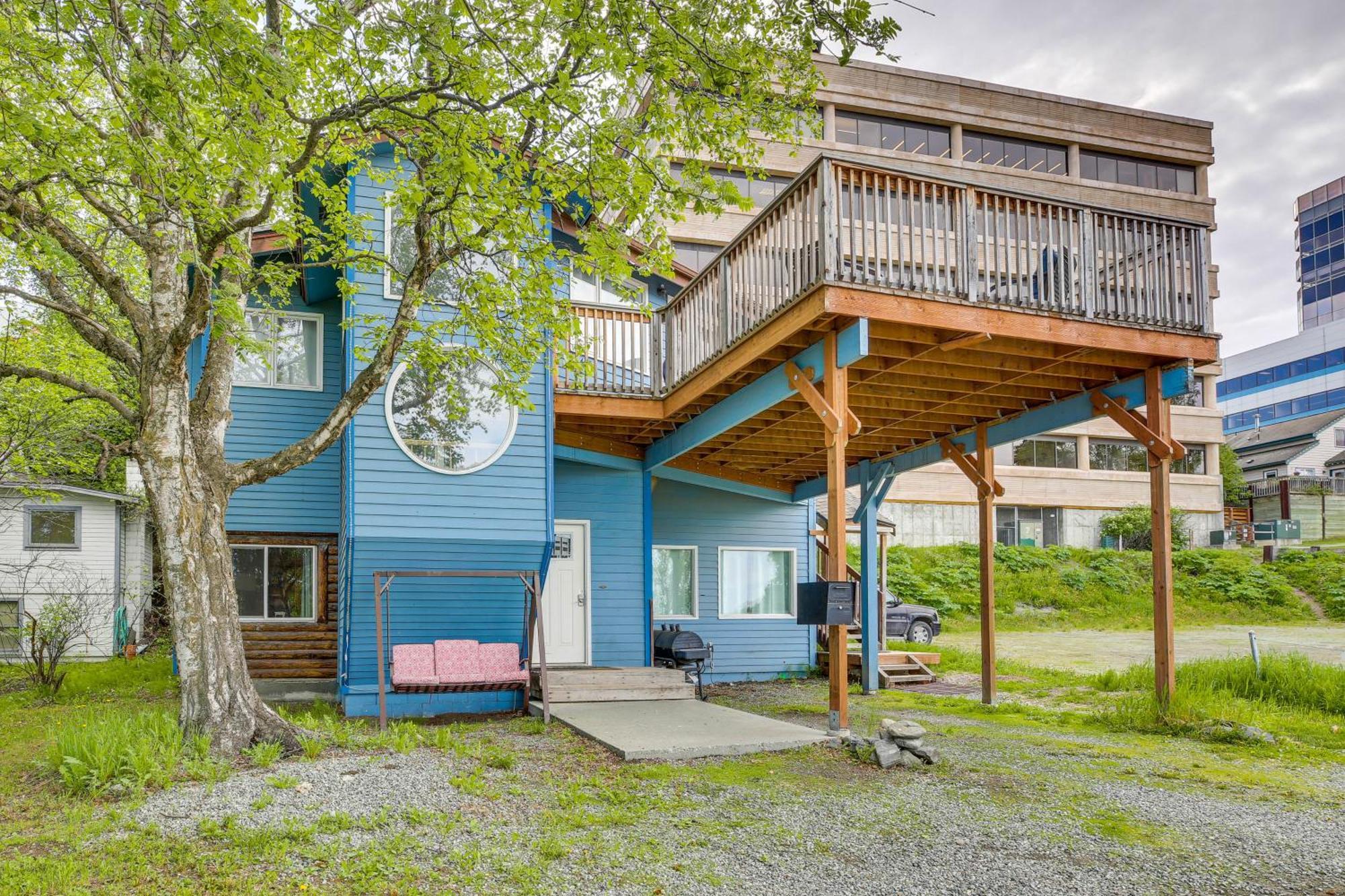 Rustic Anchorage Hideaway Walk To Coastal Trail! 아파트 외부 사진